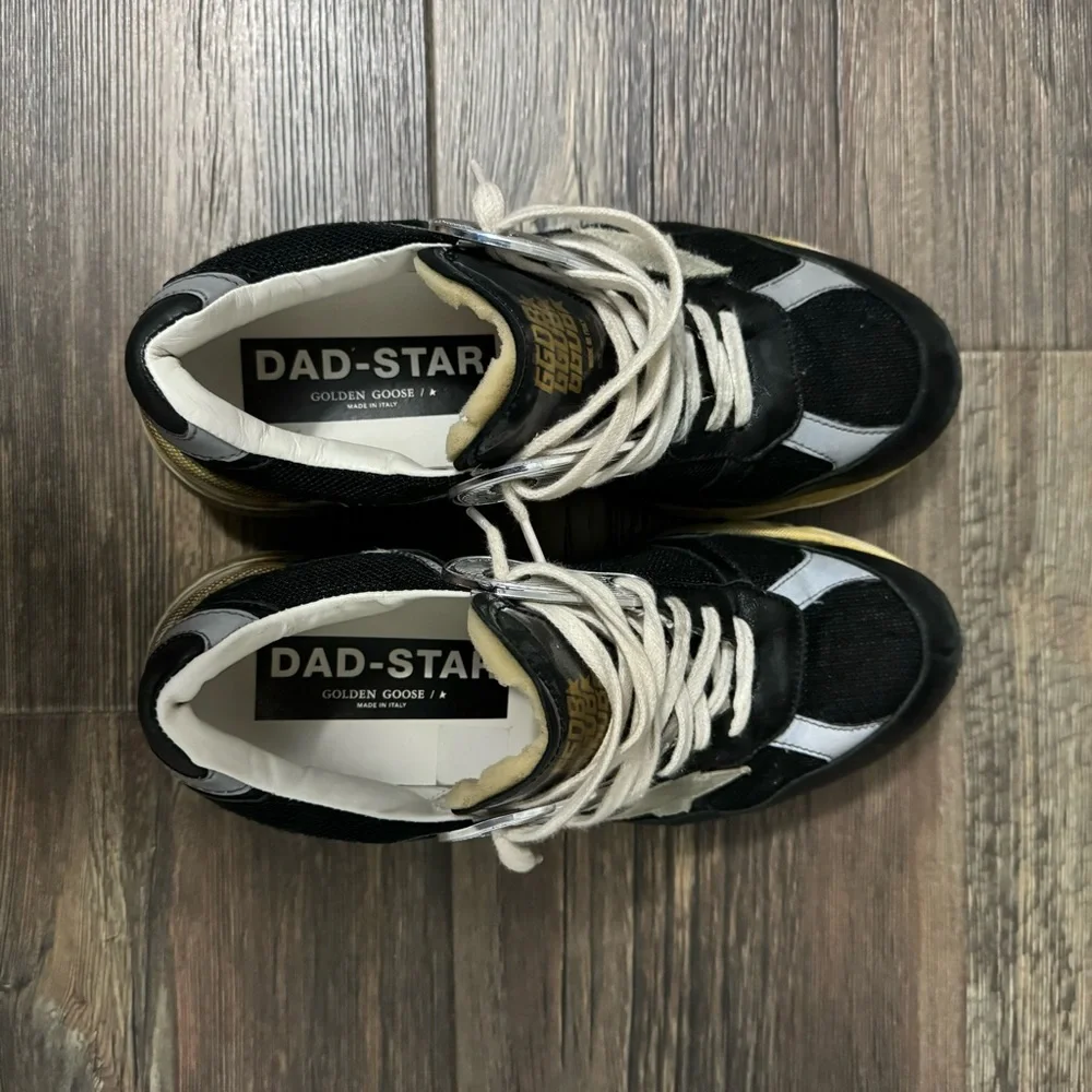 Golden Goose Dad Star, Black, UK Size 38, Women’s 7.5, 9/10 Condition - Picture 4 of 6